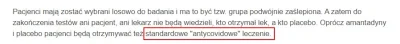 jinnoman - Co to znaczy standardowe antycovidowe leczenie i jakie leki są stosowane? ...