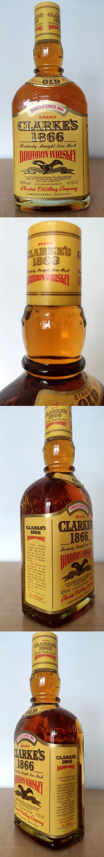 tomilipin - Clarke's 1866 Bourbon Whiskey z lat dziewięćdziesiątych

Butelka o poje...