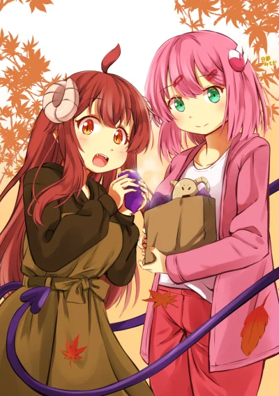 LatajacaPapryka512 - #yuukoyoshida #momochiyoda #shamiko #machikadomazoku #anime #ran...