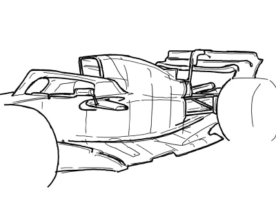 zgredinho - Scarborough spekuluje na temat radykalnej konstrukcji Alpine
#f1