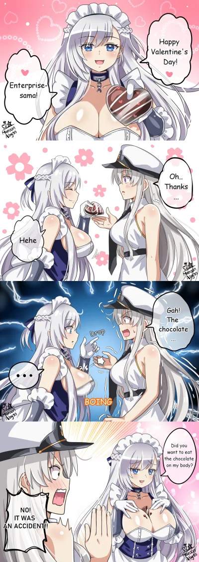 zabolek - #randomanimeshit #anime #azurlane #belfast #enterprise