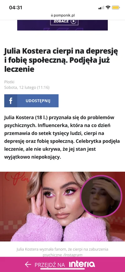 Onaaa20 - Różowa, która potrafi występować przed kamerą i tysiącami ludzi mówi, że ma...