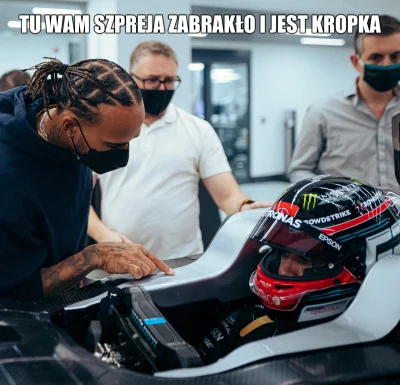 zielonyludzik2 - Lewis Hamilton dba o najdrobniejsze szczegóły w bolidzie
#f1 #f1mem...