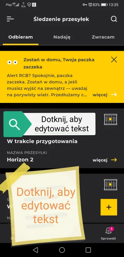 Lookazz - InPost umie w marketing i obsługę klienta. 
Z powodu panujących warunków po...