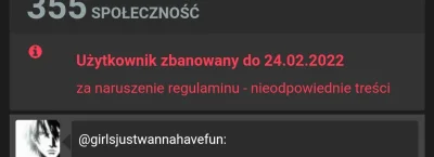 MilionoweMultikonto - @girlsjustwannahavefun: a co to za ban? ヽ( ͠°෴ °)ﾉ