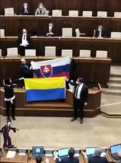 S.....n - W słowackim parlamencie XD
#rosja #bialorus #ukraina #wojna #heheszki