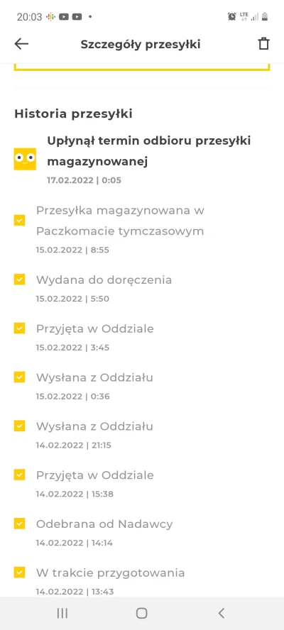 nov3l - Zamówiłem w tym tygodniu 2 paczki do monjego paczkomatu na wsi. Jedna we wtor...