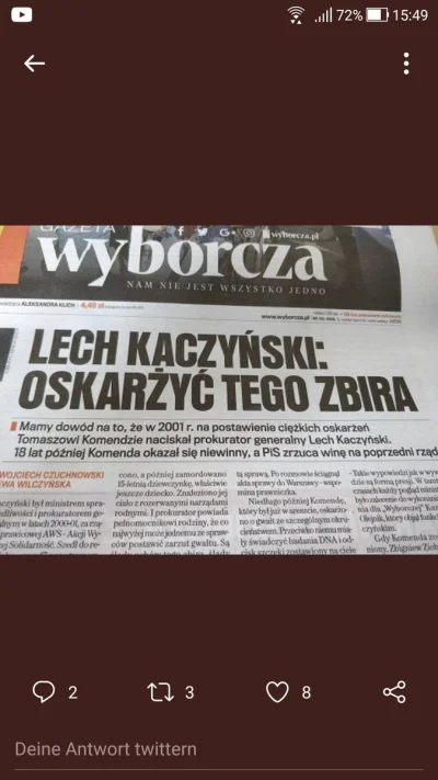 Mordall - Jakby ktos nie wiedzial - to zimny lech kazał zaszczuć Komende. Ci podli lu...