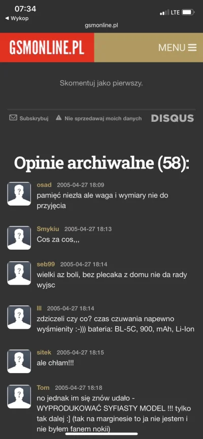 Jackoo - Ciekawe z jakim telefonem w kieszeni chodzi dzisiaj osad