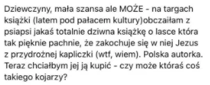 saszku-niechcial - Może ktoś z was wie? sam bym przeczytal!


#ksiazki #ksiazka