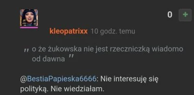 N.....k - Zakop propagandę patryjną od Mariuszka który się polityką nie interesuje.