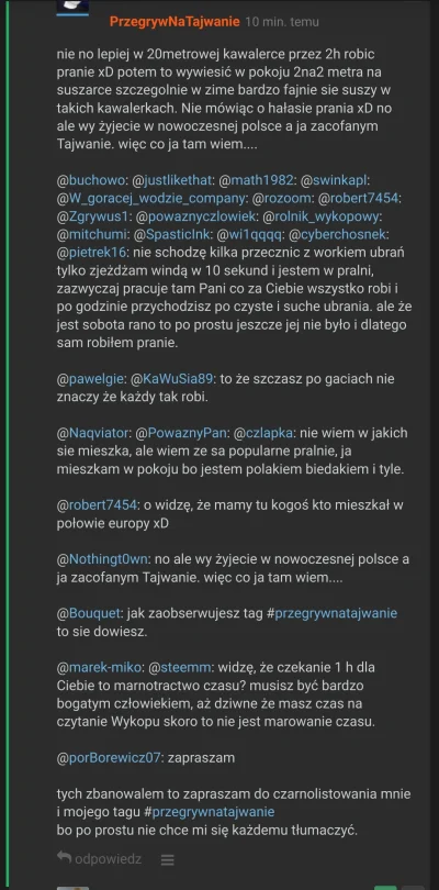 cyberchosnek - Jakim trzeba być kretynem, żeby pisząc totalne wysrywy banować ludzi j...