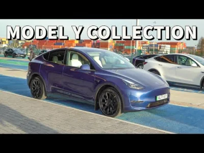 gonzo91 - #Tesla model Y wreszcie przypłynął do #uk Filmik jeszcze świeży, z dzisiaj ...