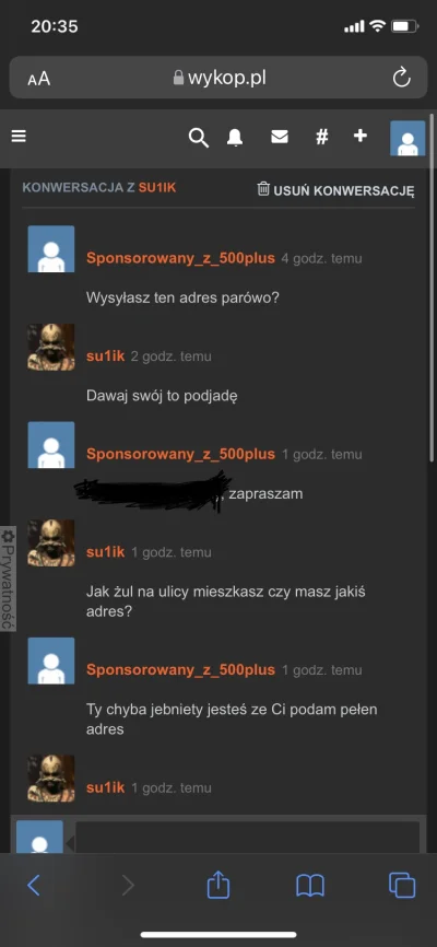 Sponsorowanyz500plus - Patrzcie jaki @su1ik kozaczek. Typowy wykopek. Zza klawiatury ...