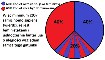 SEBZER - W skrócie: ~60% Kobiet to Feministki jednocześnie ~60% kobiet pragnie być zd...