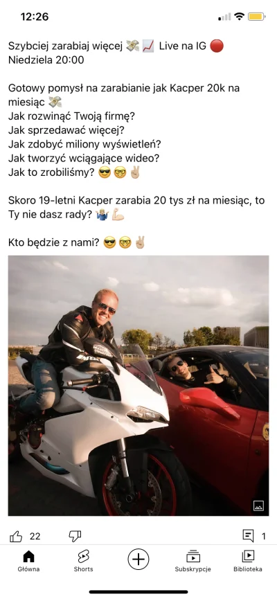 Onaaa20 - Nie rozumiem jednego gość pisze, że 19 latek zarabia 20k na miesiąc no ale ...