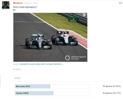 M.....i - Albo wykopki nienawidzą mercedesa i za wszelką cenę nie chcą aby wygrał w c...