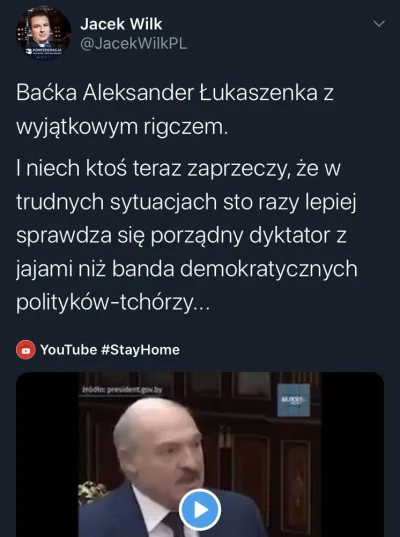 niochland - Jak dobrze wiemy, Łukaszenka jest z RIGCZem według niektórych p/osłów Kon...