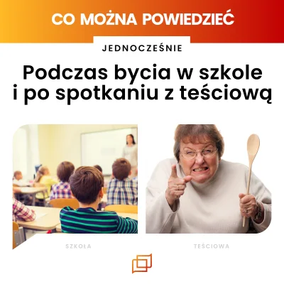 Damianowski - Co można powiedzieć jednocześnie
Podczas bycia w szkole i spotkaniu z ...