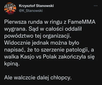 midcoastt - @smialson skąd informacja, że wycofali pozew? W pierwszej instancji wygra...