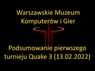 ZenoChame - Jest to start tagu #warszawskiquake
#quake #quake3 #retro #fps 
Siema! ...