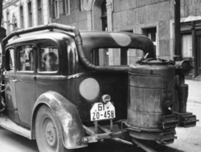 DziecizChoroszczy - Niemcy już przed wojną opracowali silnik na tzw. Gaz drzewny (nie...