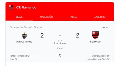 SebixBezKaryny - Flamengo Sousy wczoraj przegrał superpuchar Brazylii 

#sousa