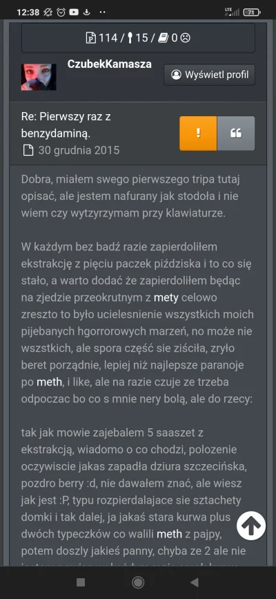 fuechsinn - #perelkizhyperreala #narkotykizawszespoko
Ciąg dalszy w komentarzach