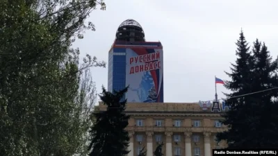 KazachzAlmaty - "Rosyjski Donbas" krzyczy nawet z wysokich budynków