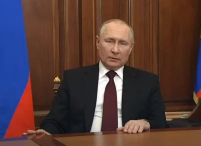 obserwatorww3 - Putin: dziś zwracam się do was bezpośrednio, aby poinformować was o p...