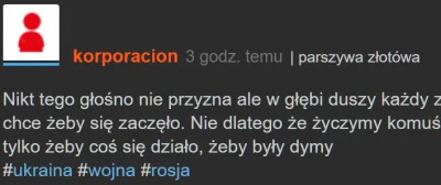 OjciecMalwersant - @korporacion: Co Wy złotówy macie napakowane pod kopułą, gówno? Wi...