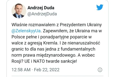 bakter - #duda #rosja #ukraina


Jako prezydent musisz być twardy ᕦ(òóˇ)ᕤ