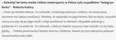 Najmilszy_Maf1oso - Andretti o Robercie.
Wydaje mi się, że nowy zespół może być bard...