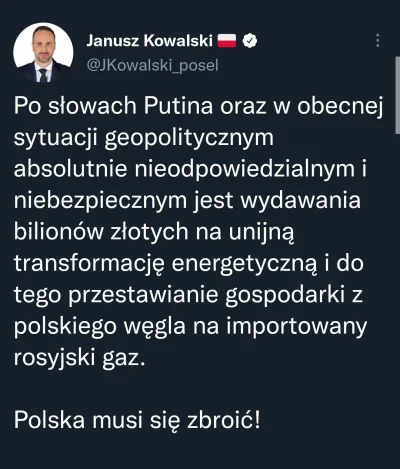 dasfinaleresultat - Kowalskiemu chyba nikt nie powiedział skąd polska bierze węgiel. ...