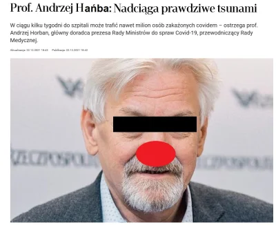 W0000F - zwolniono miejsce dla miliona chorych na covid potrzebujących hospitalizacji...