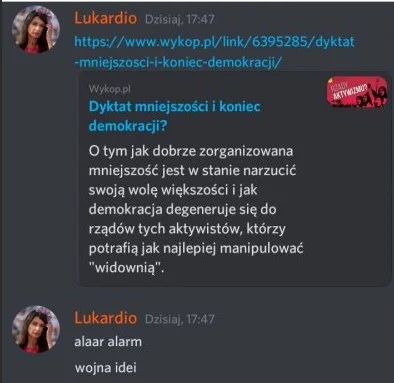 mrbarry - > A tęczakow co uwiera, że tak zakopują?

@Fooji: to, uwaga ALARM ALARM
...