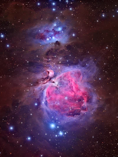 europa - @eaxene: a pod pasem Oriona jest fajna mgławica dyfuzyjna, M42. Przy dobrej ...