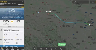 JaFranek - Już kolejny dzień kursują wojskowe samoloty miedzy Lwowem a Rzeszowem. Cie...