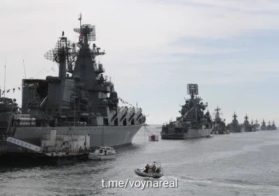 obserwator_ww3 - Rosja skoncentrowała 46 okrętów wojennych na Morzu Czarnym, a 17 okr...