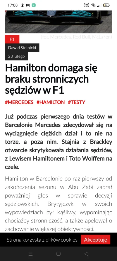 Tadek-Zborowski - Kolejna porcja hipokryzji ze strony Mercedesa
SPOILER
#f1