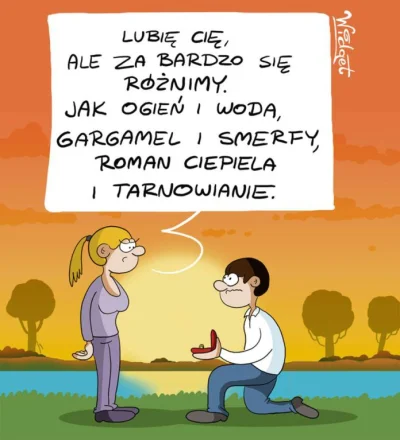 Galeria-Widgeta - Rysunek wykonany dla tygodnika TEMI
Dialog prezydenta z tarnowiana...