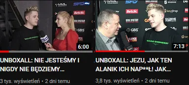 iPawen - Uczestnik main eventu robi pod wywiadami 3k wyświetleń. Dla porównania jego ...