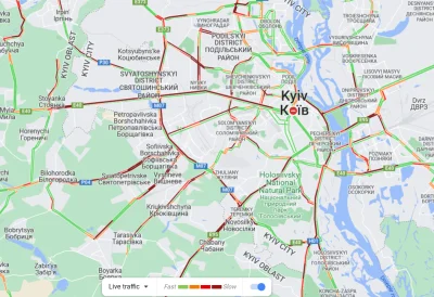 trzydrzwiowypentaptyk - Wygląda jak ewakuacja Kijowa
#ukraina