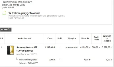 Bazoski - @swiety1337: dokładnie taka sama jak u ciebie, zamawiałem 10.02