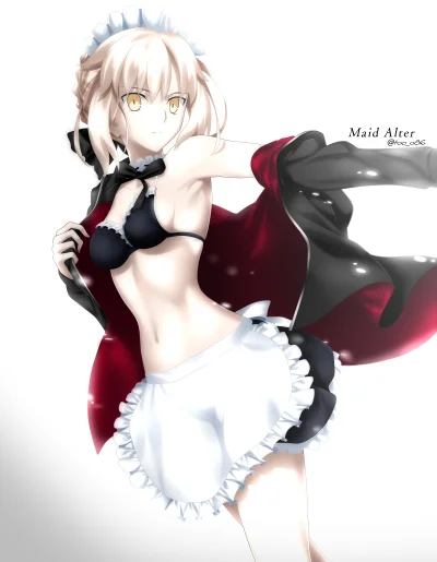 s.....u - #fategrandorder #artoriapendragon #maid #randomanimeshit #anime