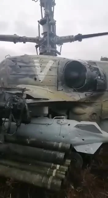 Kaaziiu - Zestrzelony Ka-52 „Aligator” Sił Zbrojnych Rosji w okolicach Gostomel


SPO...
