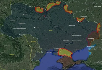 fanmarcinamillera - Tyle na razie zdołało się zająć Ukrainy. Blitzkrieg w wykonaniu R...