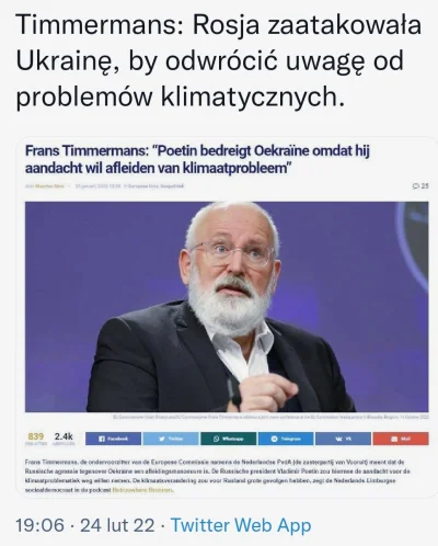 Kapitalista777 - Szur Timmermans, tacy ludzie rządzą UE.