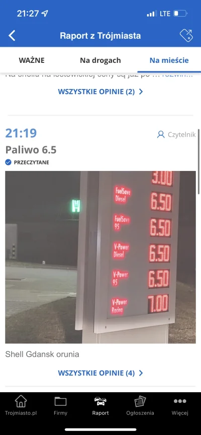 Rozn3r - Ceny paliwa w Gdańsku #wojna #ukraina