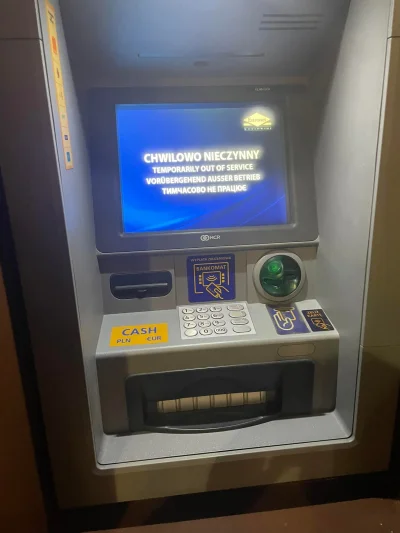 Darten - OGARNIJCIE SIĘ! To TRZECI bankomat, który nie ma pieniędzy i czeka na dostaw...